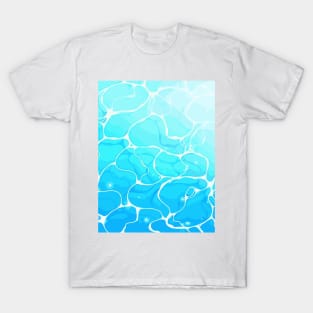 Anime water pattern T-Shirt